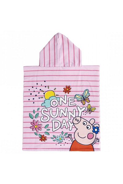 Cerda Prosop Poncho Peppa One Sunny Day, 50x115cm