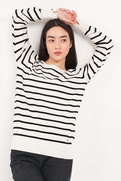 Timeout Women's sweater with striped pattern