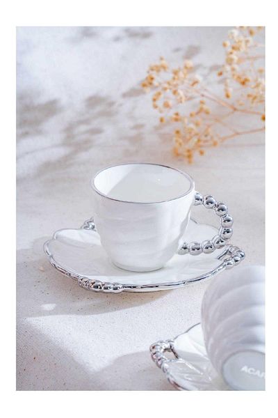 ACAR Kaı-07515 Daisy 6-Piece Coffee Cup Set