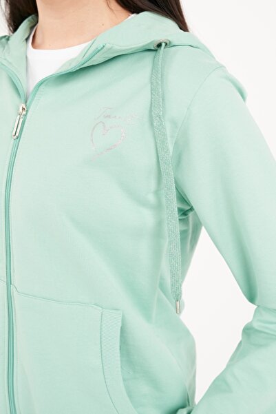 Timeout Hanorac dama cu fermoar si gluga