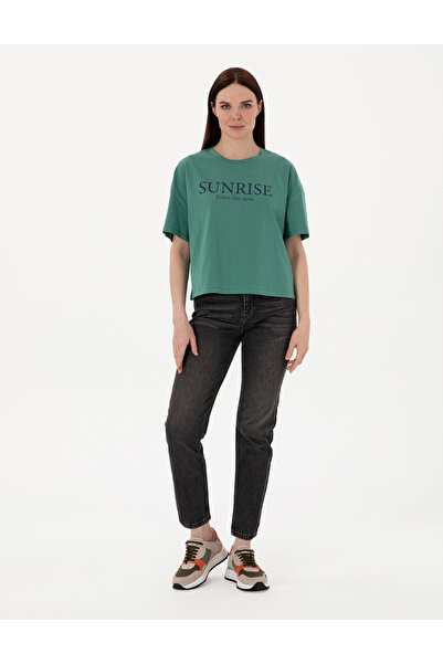 Pierre Cardin Green Regular Fit T-Shirt 50305748 -Vr054