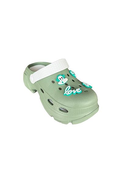Liger Ψηλοτάκουνα Γυναικεία Σανδάλια Water Green