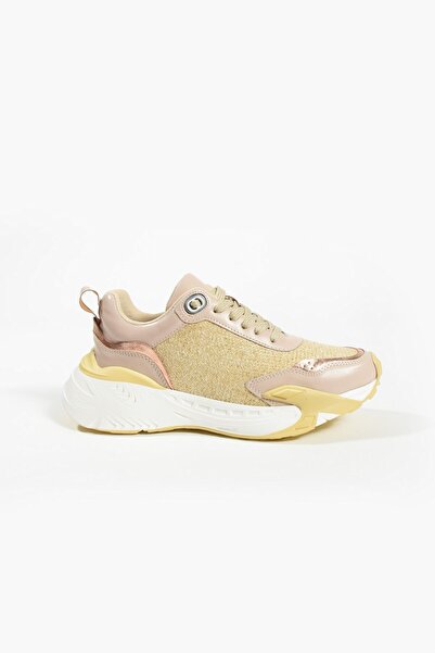 Seniorah Mar Bej Hasır-Cilt Kadın Spor Ayakkabı