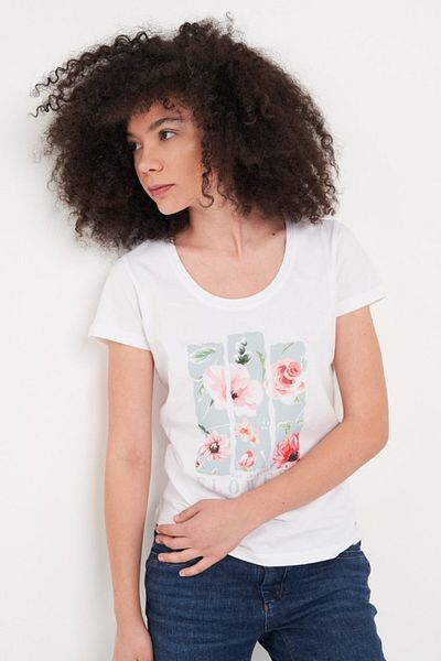 Timeout Women's T-shirt with floral print