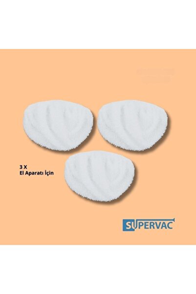 Supervac Σετ 3 υφασμάτων γυαλιού συμβατό με πολυλειτουργικό καθαριστικό ατμού To-rima Cb-902a - KG0061625