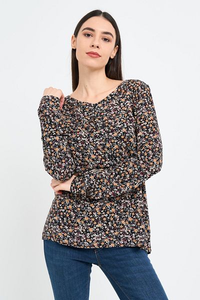 Timeout Women's shirt with floral pattern