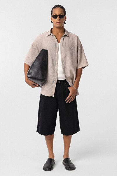 VAMOSCLO Оверсайз сорочка з каменем (корпус)