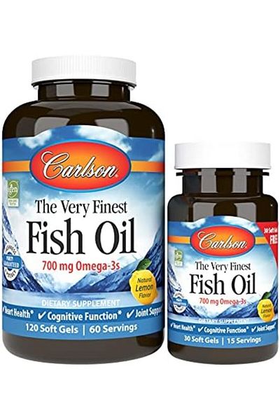 Carlson FISH OIL LEMON 120+30 SOFTGELS