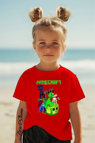 New Shine 1 T-Shirt Is a Gift for Purchases of 6 or More in the Cart - Printed Oversize Children's T-Shirt