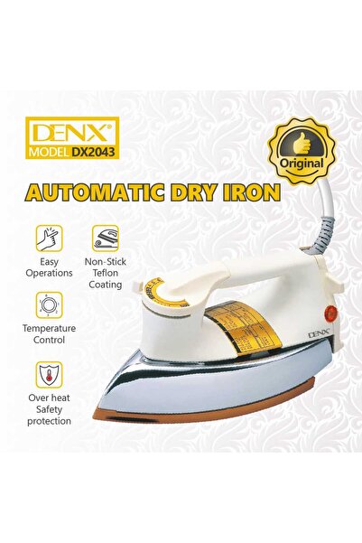 Denx Automatic Drying Iron, 1000W _ DX2043