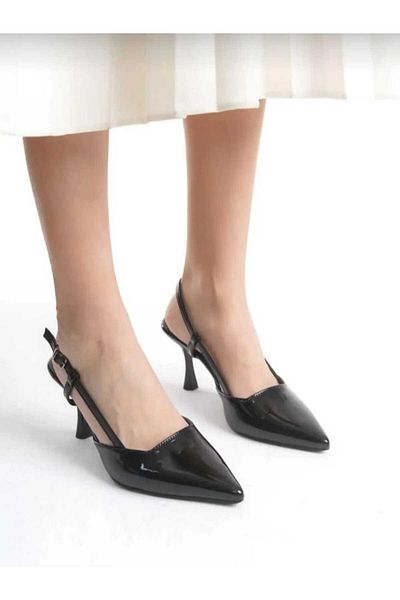 SOFT JAZZ Pointed Toe Thin Heeled Summer Shoes
