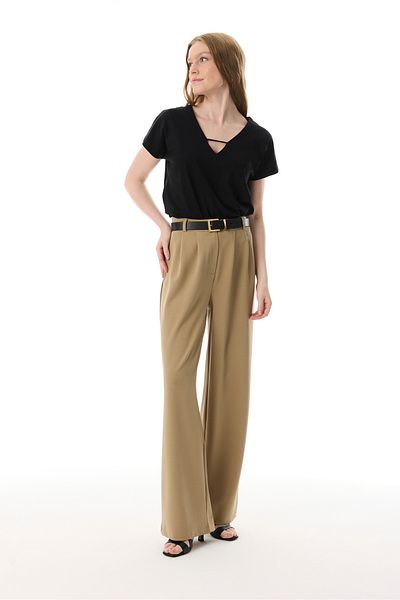 Mudo Regular Fit Pleated Pant
