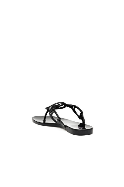 U.S. Polo Assn. Women's Black Slippers 50304477-Vr046