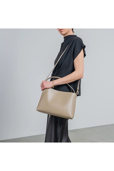 Isabel Bernard Montmartre Handtasche Taupe