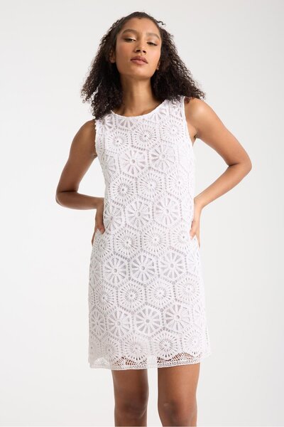 White By Nature Natural Knitted Dress