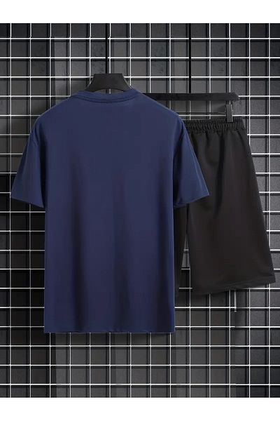pandy Mai multe bani Imprimați pantaloni scurți Tricou Partea de jos - Set de top