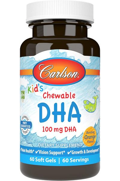 Carlson KIDS CHEWABLE DHA 60 SG