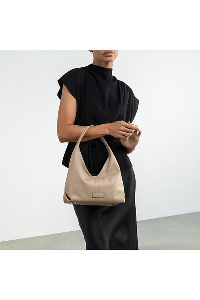 Isabel Bernard Honoré Handtasche Taupe