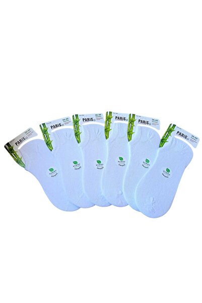 balkonda 6 perechi de șosete din bambus Economics Sneaker Soket Beyza Green E...