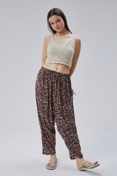 MD Pepa Jersey Shalwar Comfortable Oversize Women's Casual Local Model Elastic Waist Field