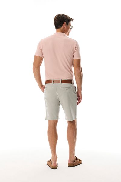 Mudo Polo Collar Short Sleeve Knitwear Sweater