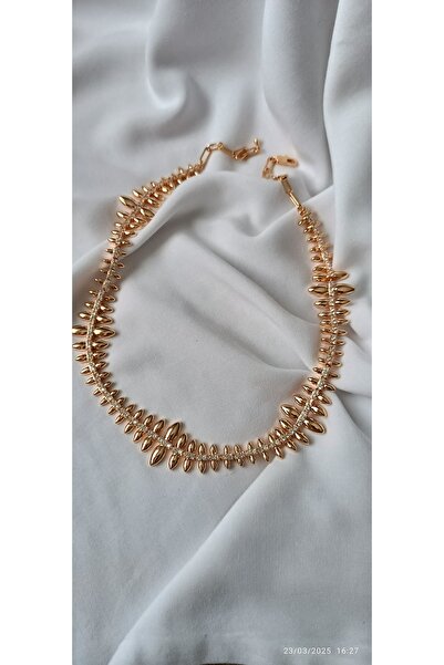 ARİ TAKI Design Stylish Steel Necklace Rose