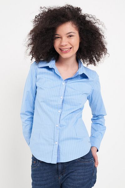 Timeout Women's shirt with striped pattern