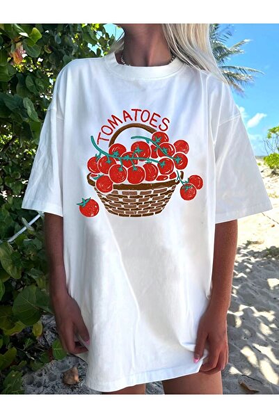 Bengi Clothing Футболка з принтом оверсайз з коротким рукавом