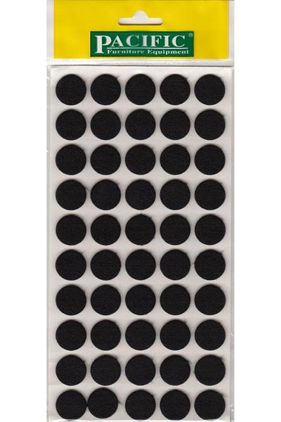 PACIFIC Adhesive Felt 20mm Black