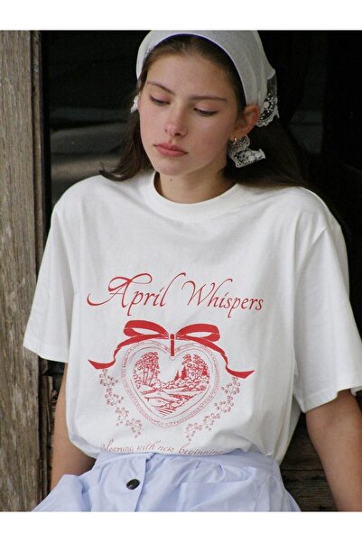 Jose Clothing Tricou imprimat cu mânecă scurtă cu croială supradimensionată