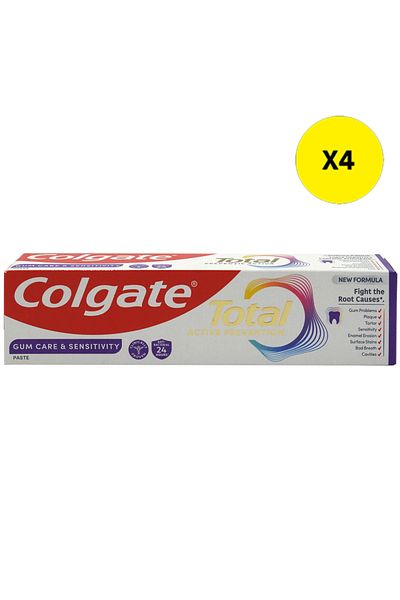 Colgate X4 - COLGATE TOTAL GUM CARE TOOTHPASTE 100ML SENSITIVITY