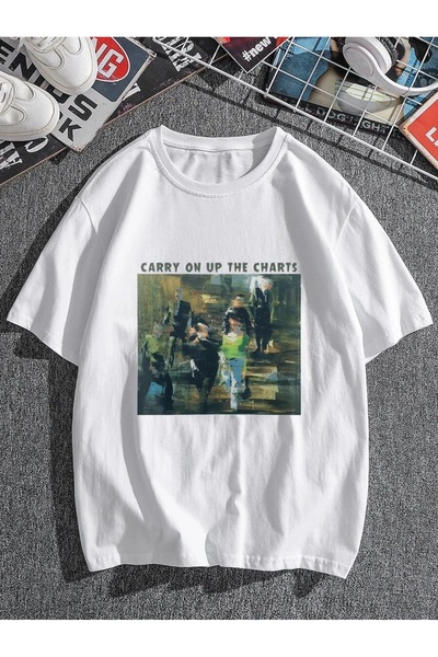 Jose Clothing Tricou imprimat cu mânecă scurtă cu croială supradimensionată