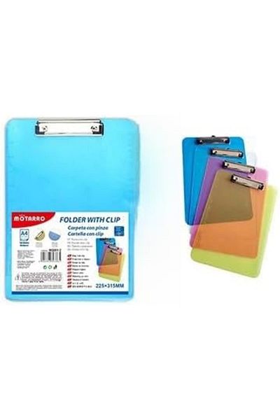 MOTARRO A4 Writing Pad Folder With Clip