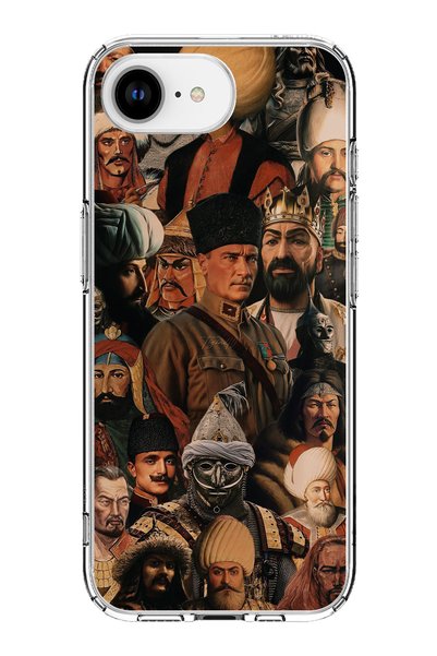 TechTree حافظة سيليكون شفافة متوافقة مع iPhone 16E - 17E من Turkish Büyükleri...