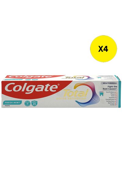 Colgate X4 - COLGATE TOOTHPASTE 100ML TOTAL FRESH MINT