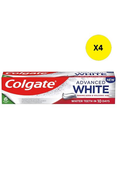 Colgate X4 - COLGATE TOOTHPASTE 100ML ADVANCED WHITE BAKING SODA
