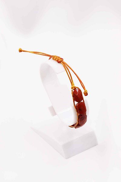 SAURACHI Jasper Japsis Stone - Natural Stone Roleks Bracelet and Ladder Elevator