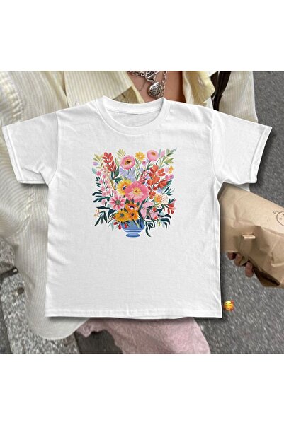 Jose Clothing Tricou imprimat cu mânecă scurtă cu croială supradimensionată