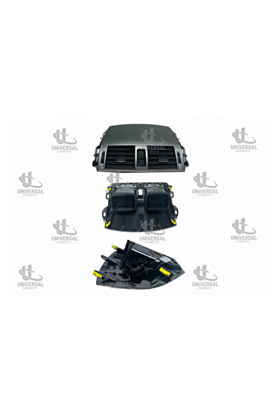 İTAQİ Grill Heater Corolla 07-12 Medium (Silver Gray) Uni-Ihu-002