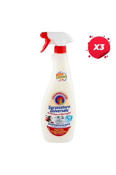 chante clair X3 - CHANTE CLAIR UNIVERSAL DEGREASER SPRAY 600ML MARSEILLE