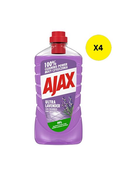 Ajax X4 - AJAX FLOOR SOLUTION 1L ULTRA LAVENDER