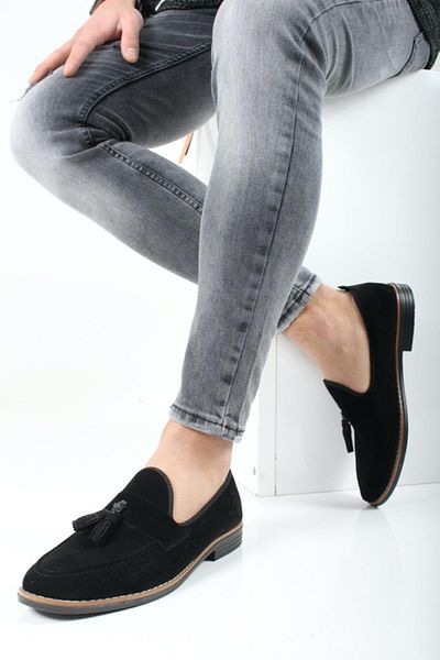 Oksit Hyman Tasseled Men's Loafer Shoes