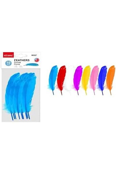 MOTARRO Feathers 50×200mm – Long Decorative Feathers For Diy Crafts, Dreamcatchers & Party Deco