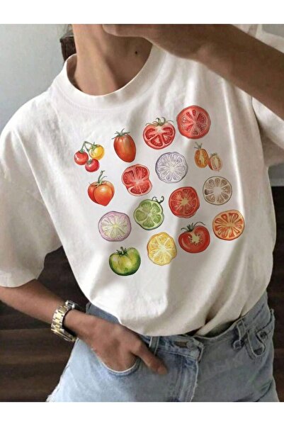 Bengi Clothing Футболка з принтом оверсайз з коротким рукавом