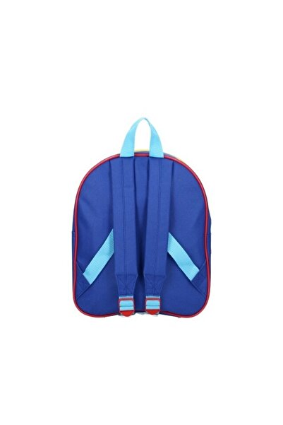 Mickey Mouse Ghiozdan Disney Mickey Mouse, Strong Together, Imprimare 3D Convexa, 31x9x25 cm, Albastru