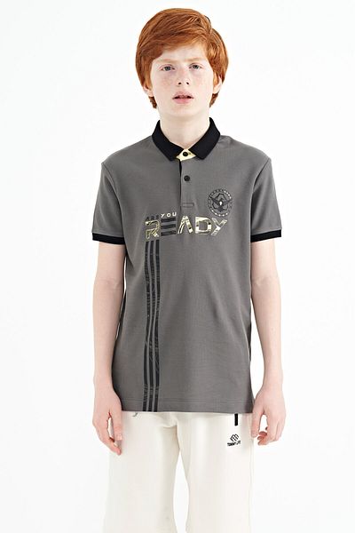 TOMMY LIFE T-Shirts for Boys Polo Broken Shala T13Eg-11143_01