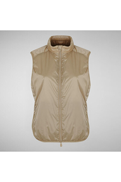 SAVE THE DUCK Kadın Yelek Bej - Eudy