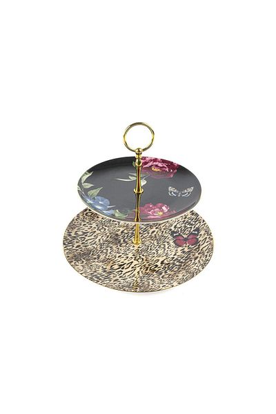 Mikasa Moor Bianco 2 Tier Service 27x24cm
