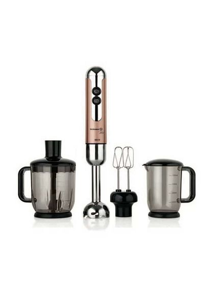 KORKMAZ Mia Mega Rosagold/chrome Blender Set A447-09