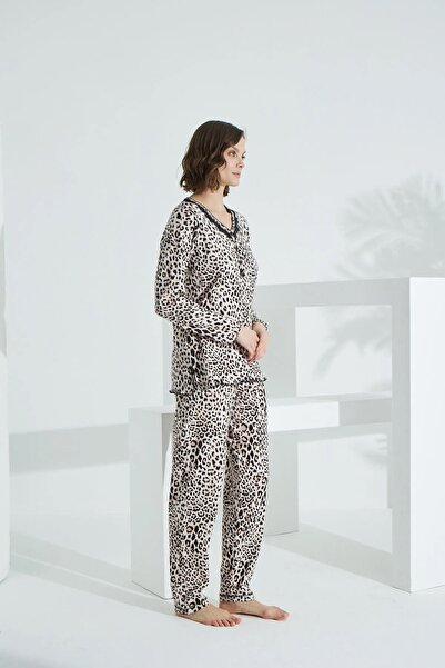 Etoile ETOİLE ANGELİQUE 100% ΒΑΜΒΑΚΙ ΓΥΝΑΙΚΕΙΑ ΜΑΚΡΥΜΑΝΙΚΗ ΠΙΤΖΑΜΕΣ